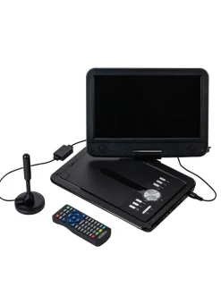 Portabler DVD-Spieler mit TV 10,1"