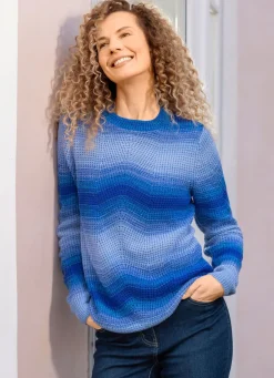 Pullover in Farbverlauf
