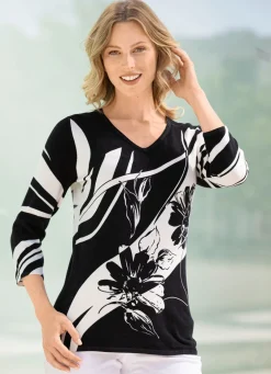 Pullover in Feinstrick