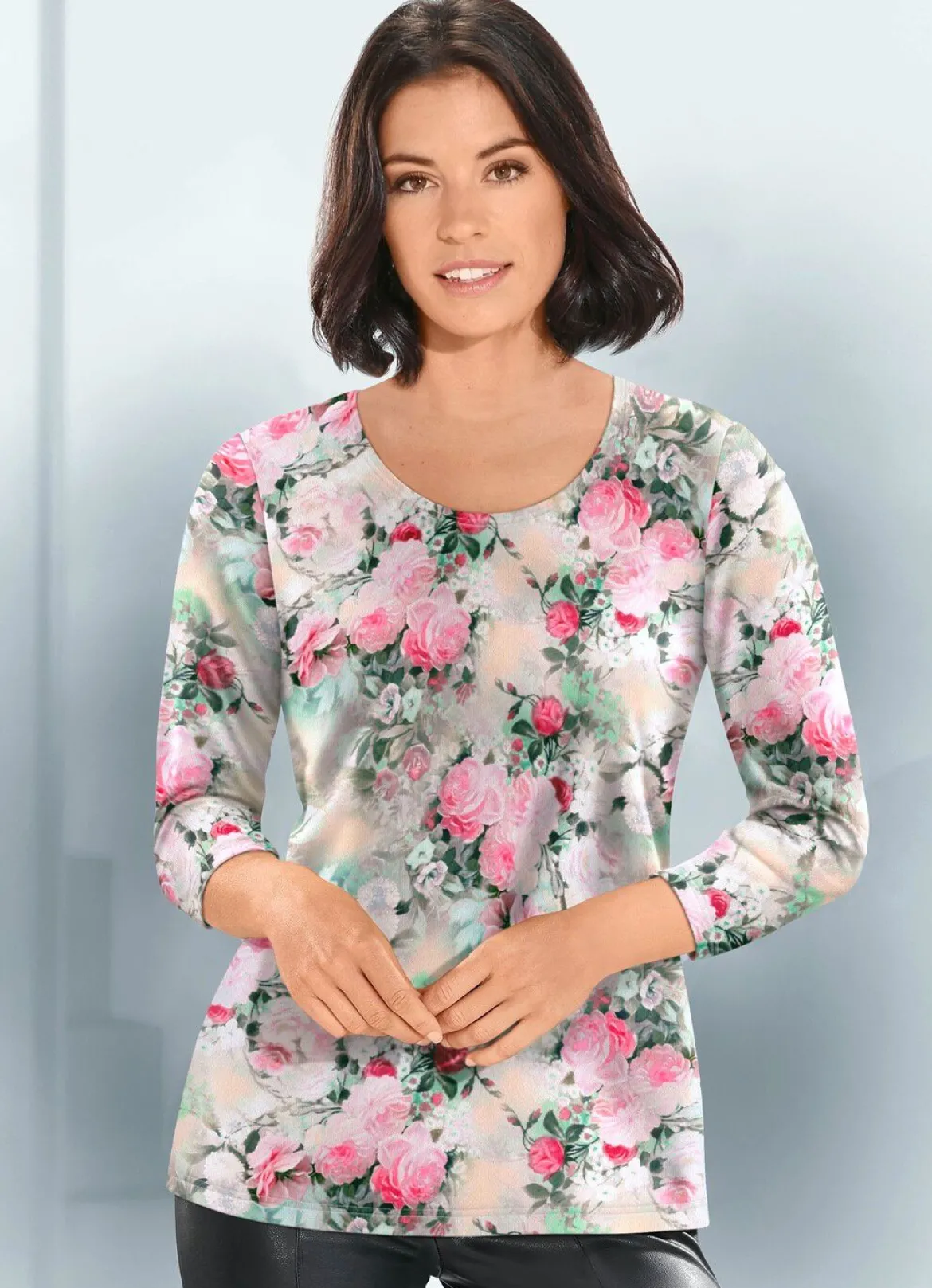 Pullover in Feinstrick