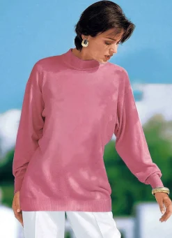Pullover in Feinstrick mit Schurwolle