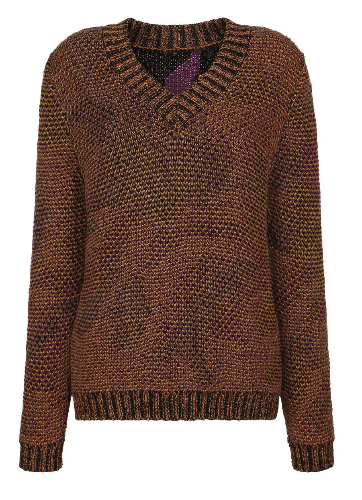 Pullover in Grobstrick