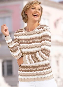 Pullover in Mustermix