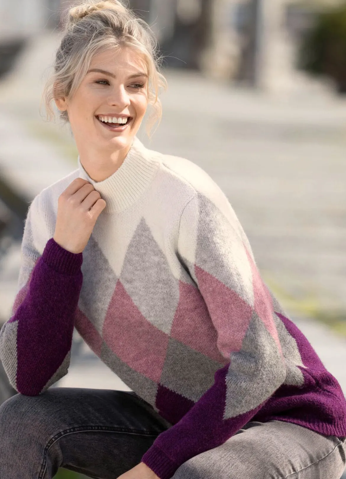 Pullover in sehr flauschiger Qualität
