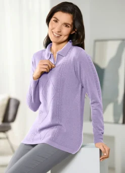 Pullover in sehr weichem Feinstrick