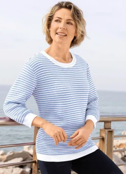 Pullover in Strickmix