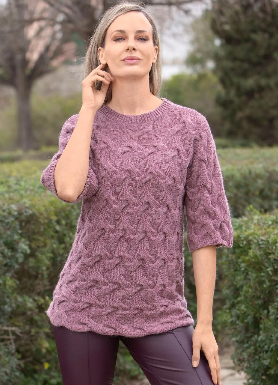 Pullover mit Alpaka