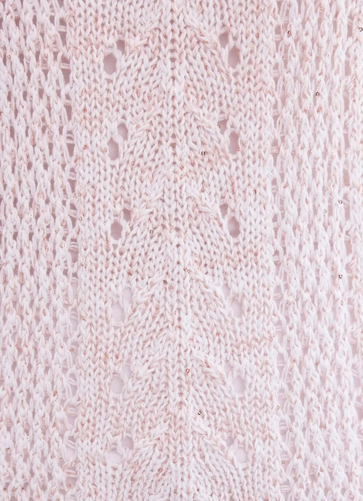 Pullover mit edlem glänzendem Paillettengarn