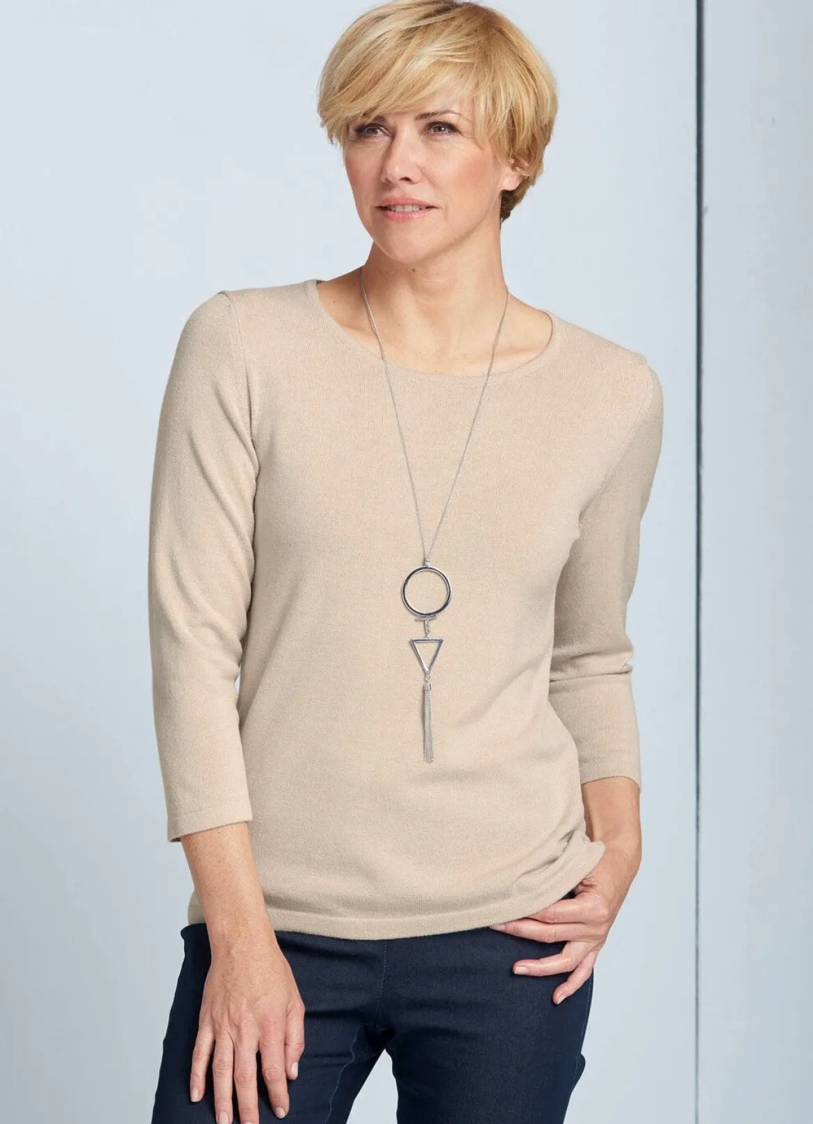 Pullover mit Modal