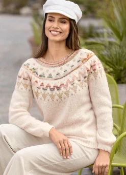 Pullover mit Norwegermuster