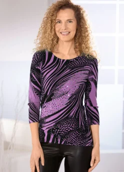 Pullover mit Paillettenzier