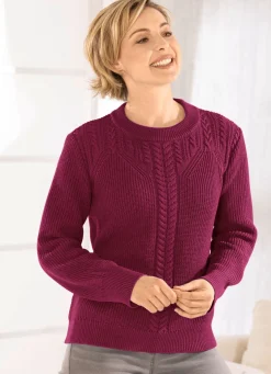 Pullover mit recycelter Baumwolle