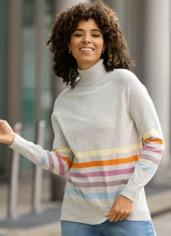 Pullover mit Ringeln
