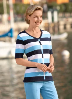 Pullover mit Sreifendessin