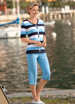 Pullover mit Sreifendessin