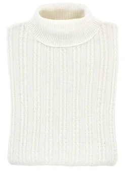 Pullover mit streckender Struktur