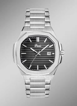 Quartz-Herrenuhr aus Edelstahl