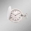Quartz-Taschenuhr mit Metallgehäuse