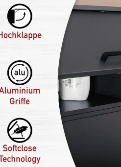 Raffinierte Schränke mit Melaminbeschichtung