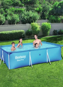 Rechteckiges Pool-Set, groß aus robustem TriTech-Material