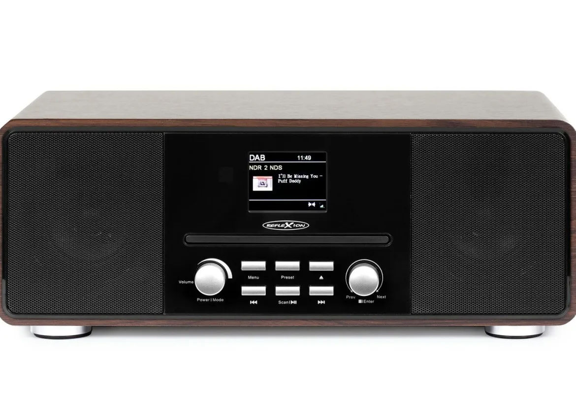 Reflexion HRA19DAB Stereoanlage mit DAB+ Radio