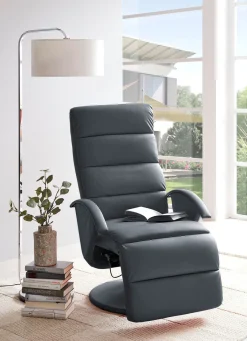 Relax-Sessel mit stabilem Metallrahmen