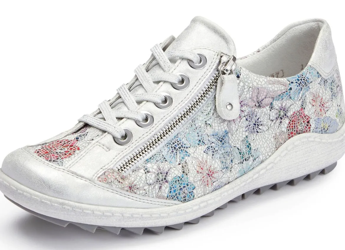 Remonte, elegante Damen-Sneaker, Weite G, mit Reißverschluss