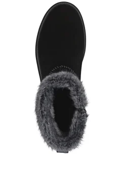 Remonte, gefütterte Damen-Stiefeletten, Winterschuhe, Weite G, mit Lammfell