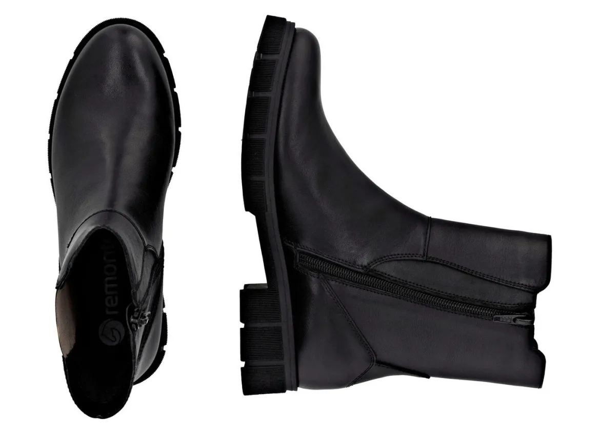 Remonte, modische Damen-Stiefeletten, Winterschuhe, Weite G, mit Reißverschluss