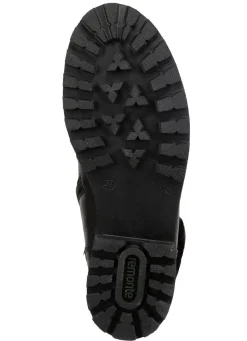 Remonte Schnür-Stiefelette mit Plüschkragen