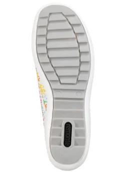 Remonte Sneaker aus beschichtetem, frech bedrucktem Leder