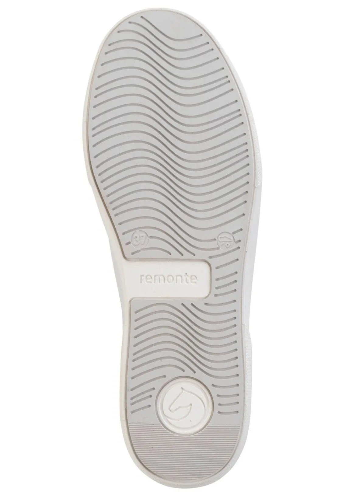 Remonte Sneaker aus Nappa- und Veloursleder mit Metallic-Besatz