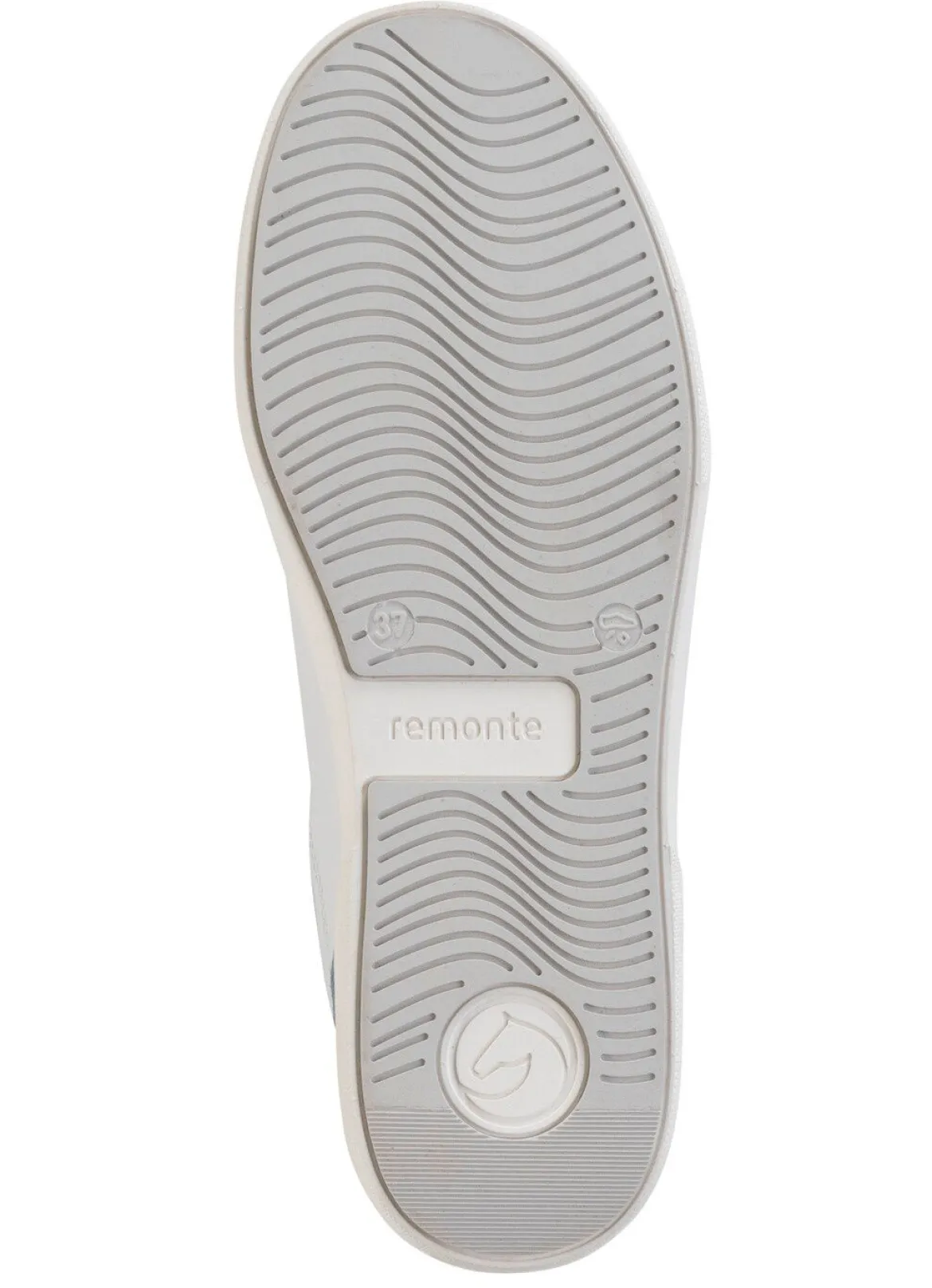 Remonte Sneaker aus Nappa- und Veloursleder mit Metallic-Besatz