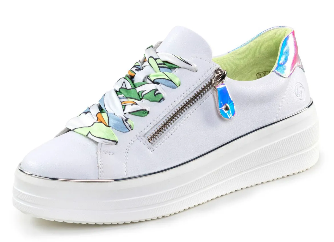 Remonte Sneaker mit bunter Schnürung