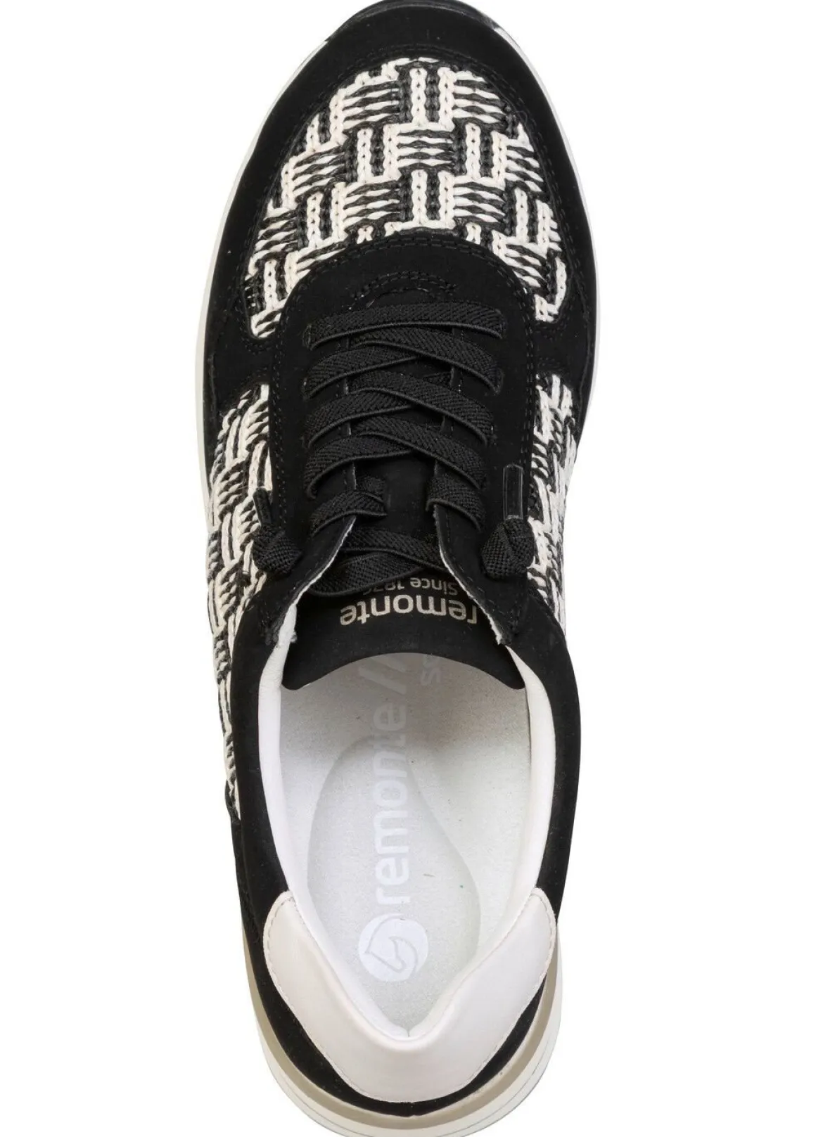 Remonte, sportliche Damen-Sneaker, Weite H, mit herausnehmbarem Fußbett