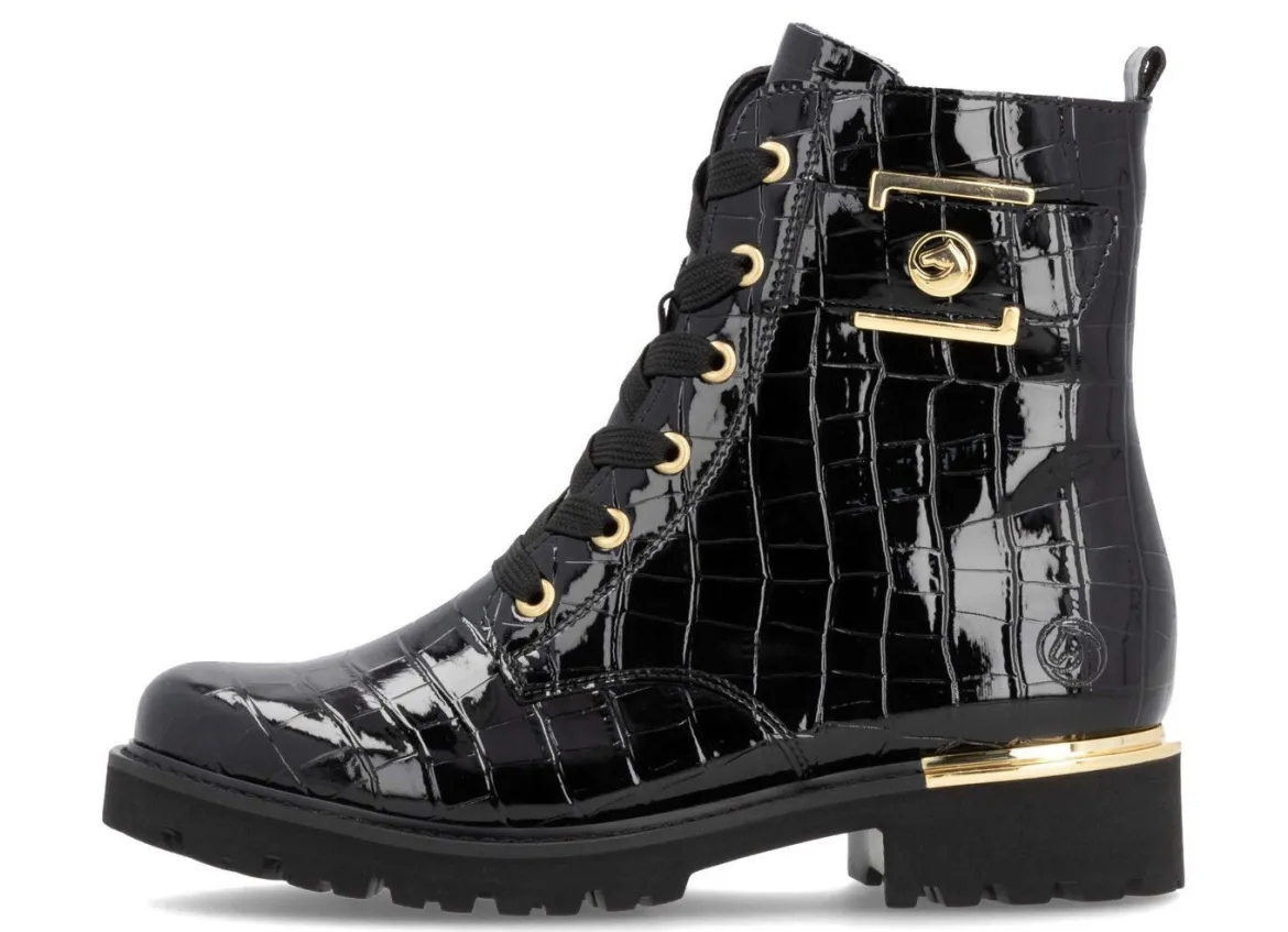 Remonte, stylische Damen-Stiefeletten, Winterschuhe, Weite G, mit herausnehmbarem Fußbett