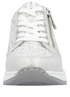 Rieker Schnür-Sneaker aus bedrucktem Synthetikmaterial