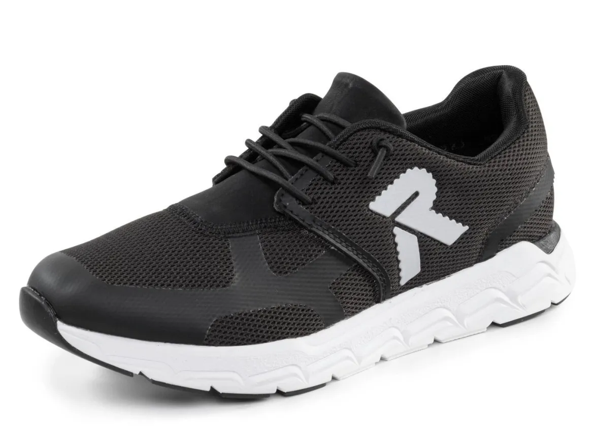 Rieker Sneaker aus teilweise beschichtetem Meshmaterial