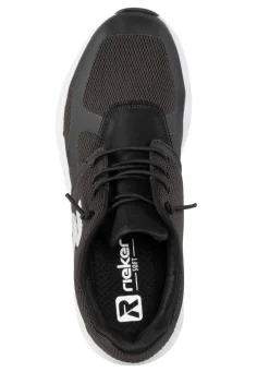 Rieker Sneaker aus teilweise beschichtetem Meshmaterial
