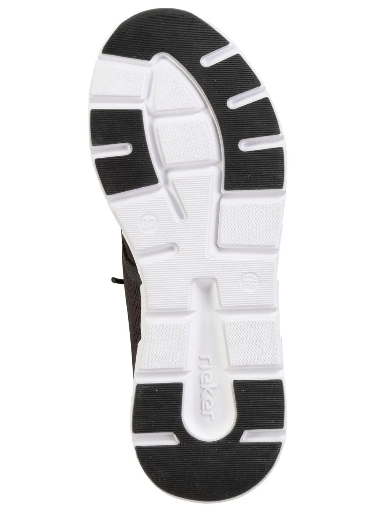 Rieker Sneaker aus teilweise beschichtetem Meshmaterial