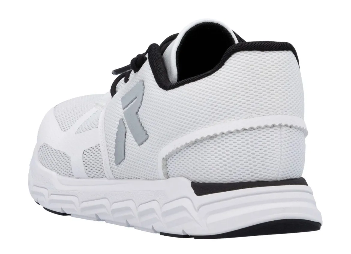 Rieker Sneaker aus teilweise beschichtetem Meshmaterial