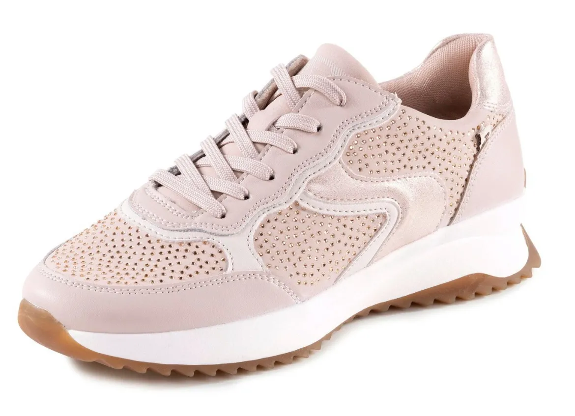 Rieker Sneaker mit Glitzersteinchen