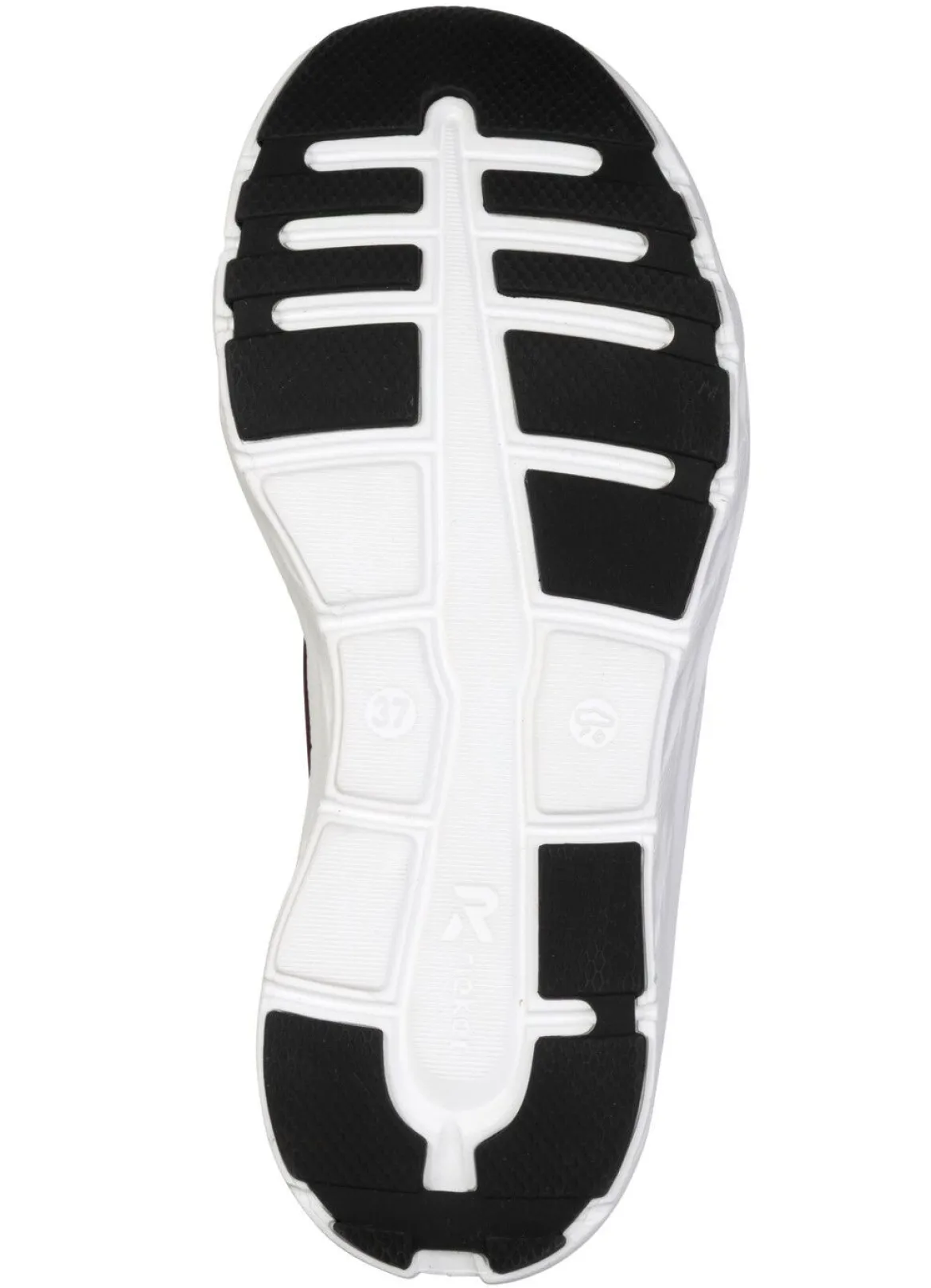 Rieker, sportive Damen-Sneaker, Weite G, mit herausnehmbarem Fußbett