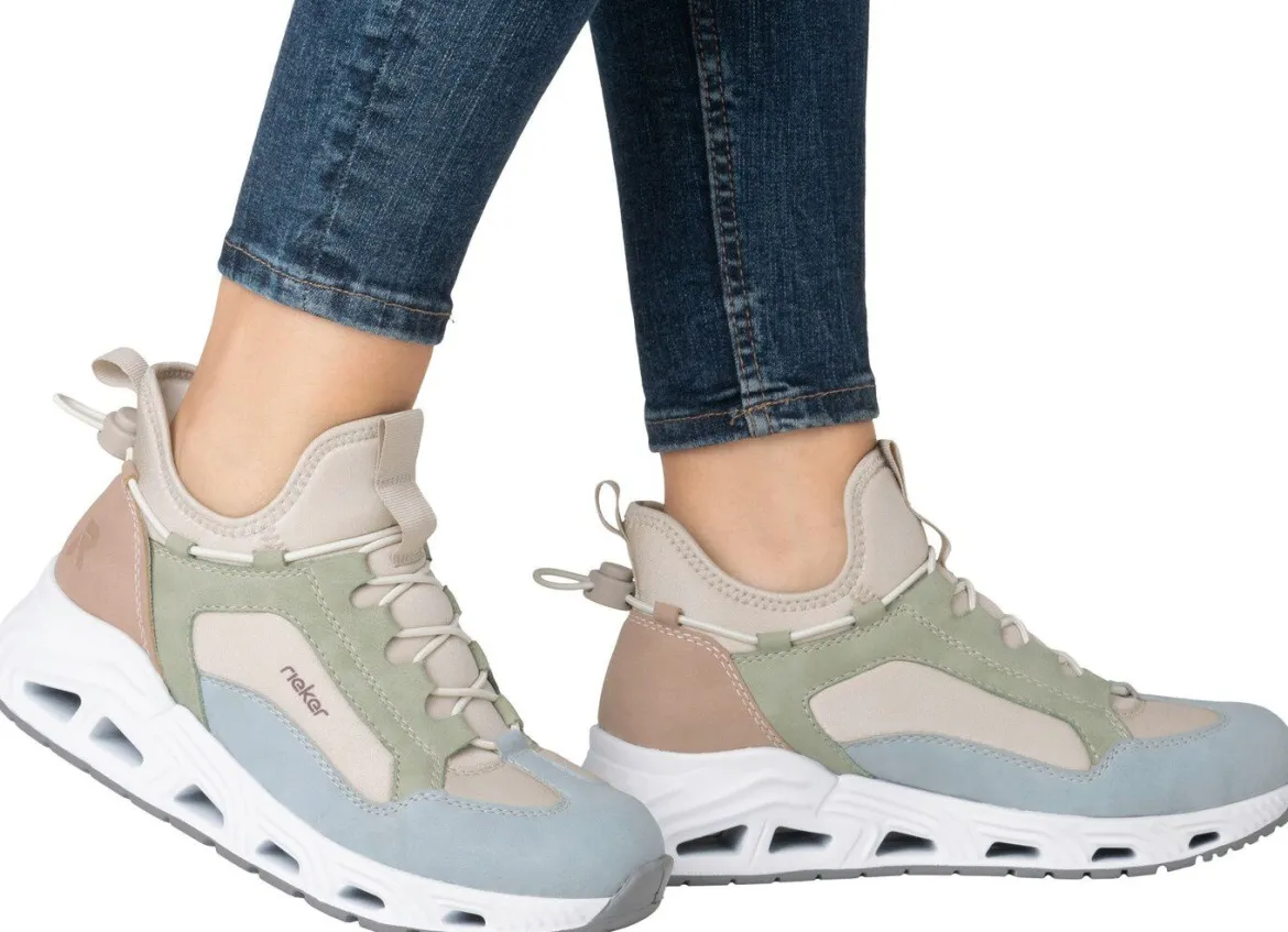 Rieker, stylische Damen-Boots, Weite G, mit herausnehmbarem Fußbett