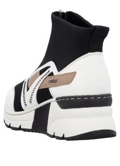 Rieker, stylische Damen-Boots, Weite G, mit herausnehmbarem Fußbett