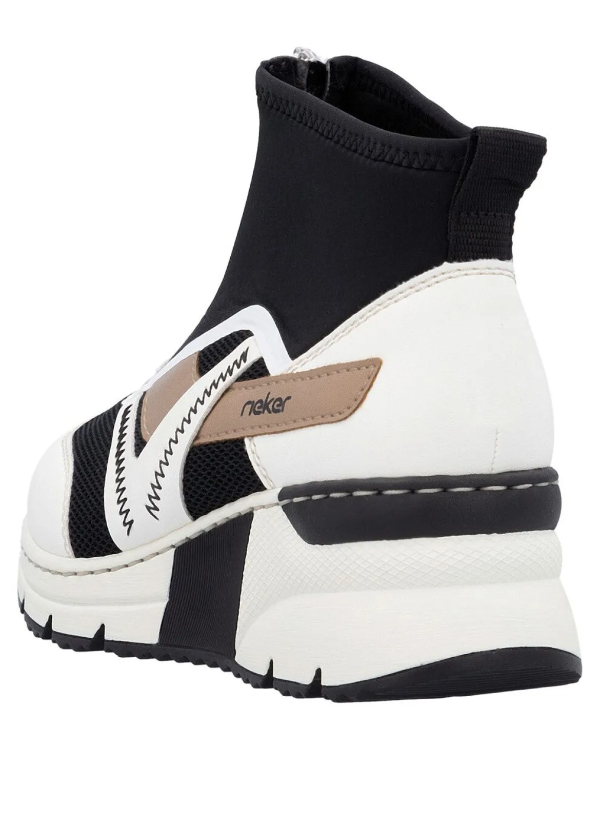 Rieker, stylische Damen-Boots, Weite G, mit herausnehmbarem Fußbett