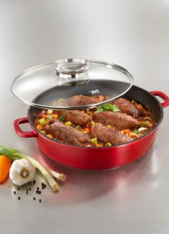 Robuste Servierpfanne mit Antihaftbeschichtung