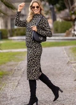 Rock in Strick-Optik