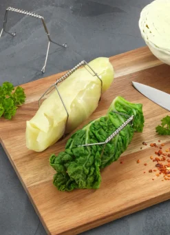 Rouladenklammern aus Edelstahl, 10-teilig