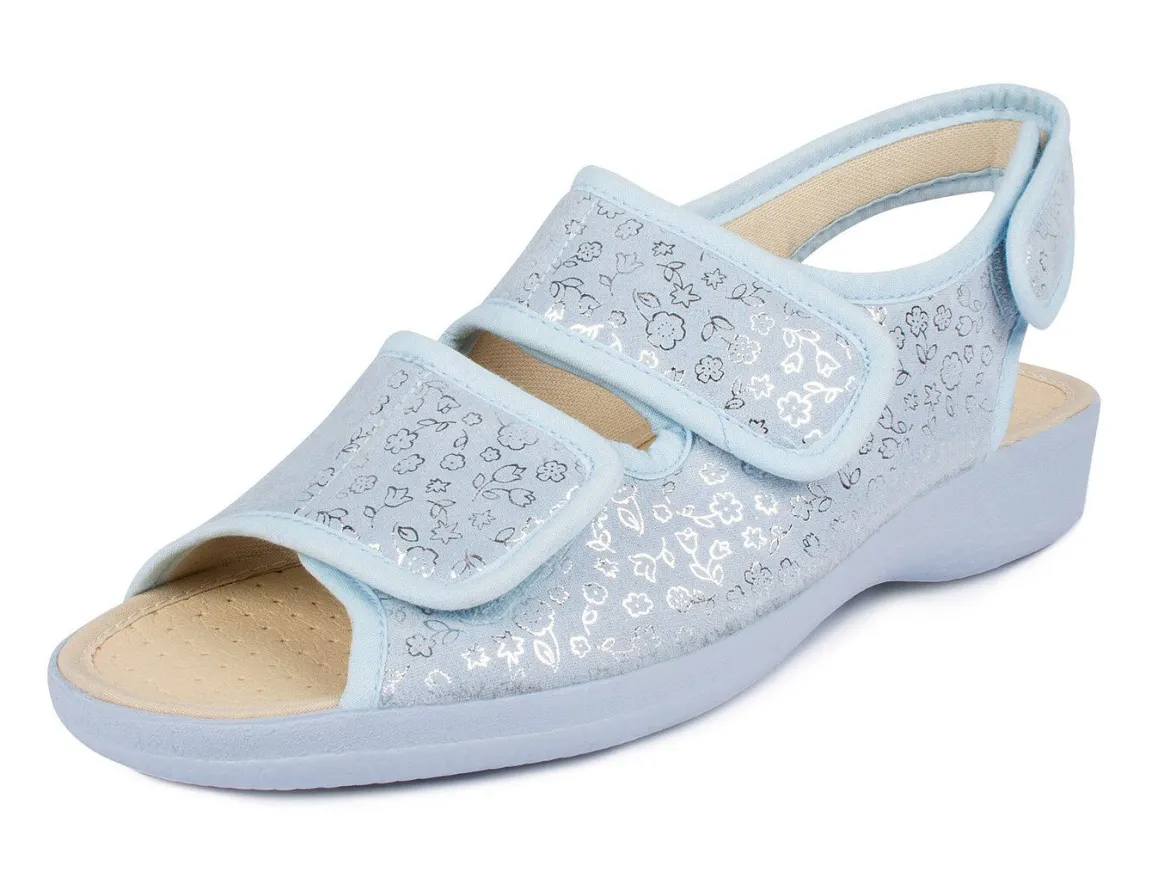 Sandalette mit Klettverschlüssen